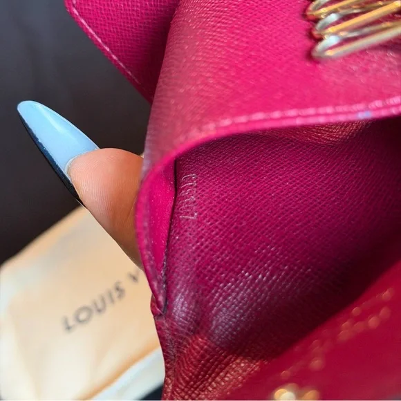 Louis Vuitton Multicles 6 ring monogram fuchsia